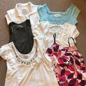 Bundle of 6 AE tops/tanks